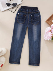 Boys Casual Denim Pants With Pocket for Spring and Autumn