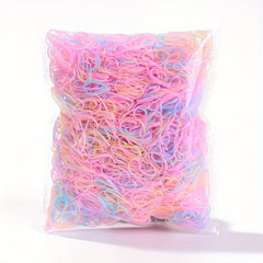 500pcs Hair Tie Ponytail Holders Hair Bands for Baby Girls