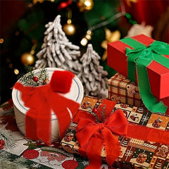 2pcs Christmas Ribbon DIY Christmas Tree Decorations Home Decor