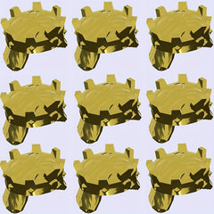 9pcs Mini Medieval Castle Building Block Set King Crown Characters