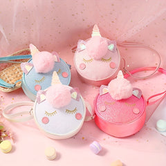 Kids Cartoon Shoulder Bag & Coin Purse Set