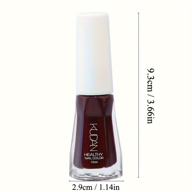 Water-Based Nail Polish 2-Pack No Bake Long Lasting