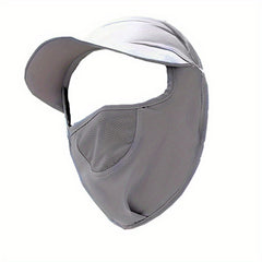 Sun Proof Visor Mask Hat Summer UV Protection Ice Mask Sun Hats For Women
