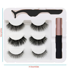 Magnetic Cat Eye Eyelashes Set - Reusable & Long Lasting