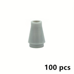 100pcs Building Blocks Cone 1x1 without Top Groove Special Assembly Particle