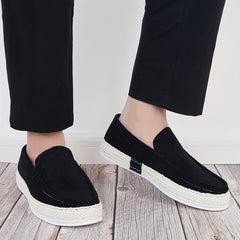 Men's Comfy Slip On Loafer Shoes Casual Anti skid Flat Shoes