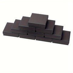 18pcs Jewelry Paper Square Cardboard Necklace Bracelet Earrings Gift Box