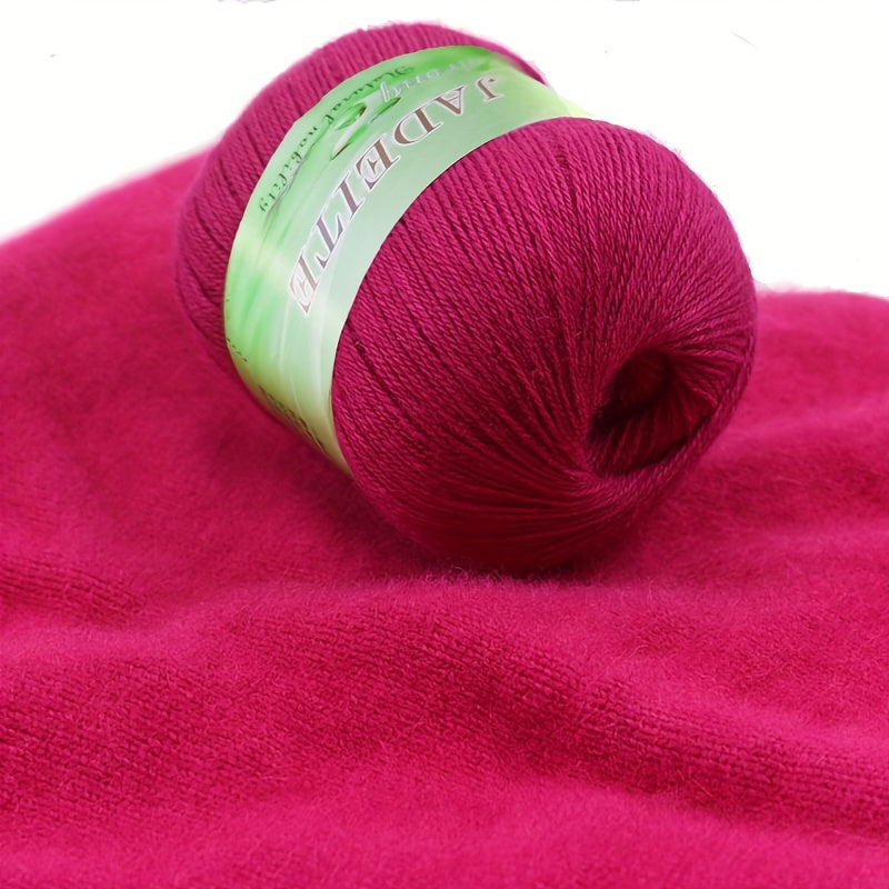 8pcs Cashmere Emerald Sheep Mink Wool 50g Each Roll For Handwoven DIY Sweater