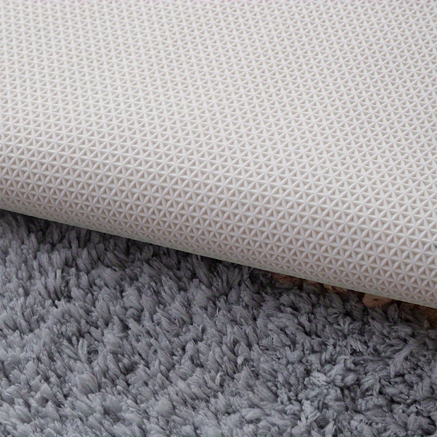 8pcs Shaggy Foam Mat Anti-slip Area Rugs for Bedroom Kitchen Living