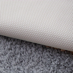 8pcs Shaggy Foam Mat Anti-slip Area Rugs for Bedroom Kitchen Living