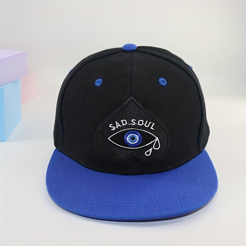 Evil Eye Embroidery Baseball Cap Dad Hat Adjustable Sunscreen Sports Hats