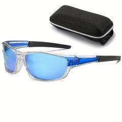 Men's Polarized Sports Sunglasses with Sunglasses Box