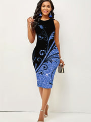 Sleeveless Midi Dress Casual Summer Dress