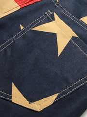 Mens Trousers Print Slight Elastic Slim Pants Mens Trousers