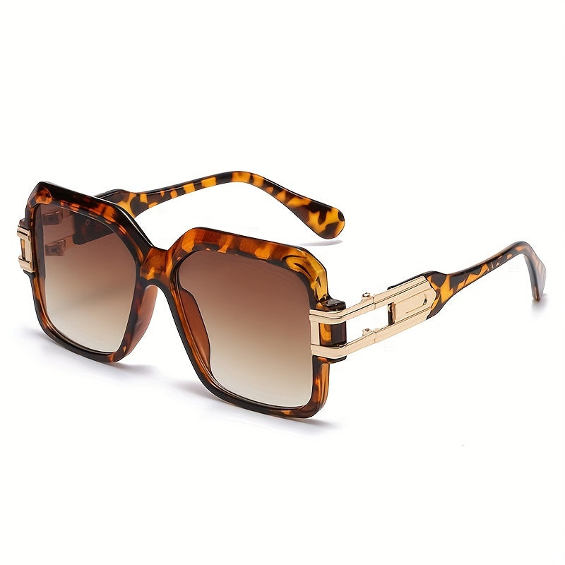 Men's Vintage Rectangle Sunglasses UV Protection Sun Glasses