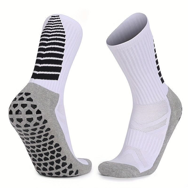 Thicken Soccer Socks For Men Sports Grip Anti-slip Basketball Football Socks