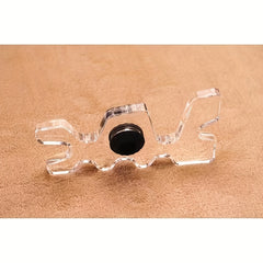 Acrylic Transparent Bridge Head Detachable Billiards Cue Bridge Head