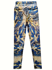 High Waist Tummy Control Yoga Leggings Quick Dry Hip Lift Sports Pants