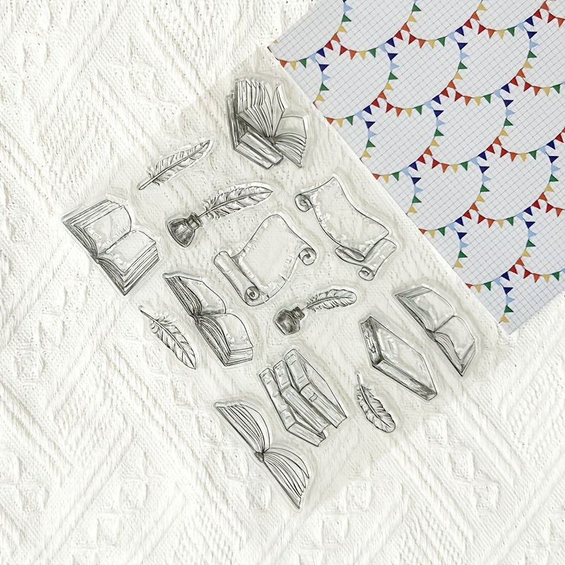 DIY Scrapbook Decoration Silicone Transparent Stamps
