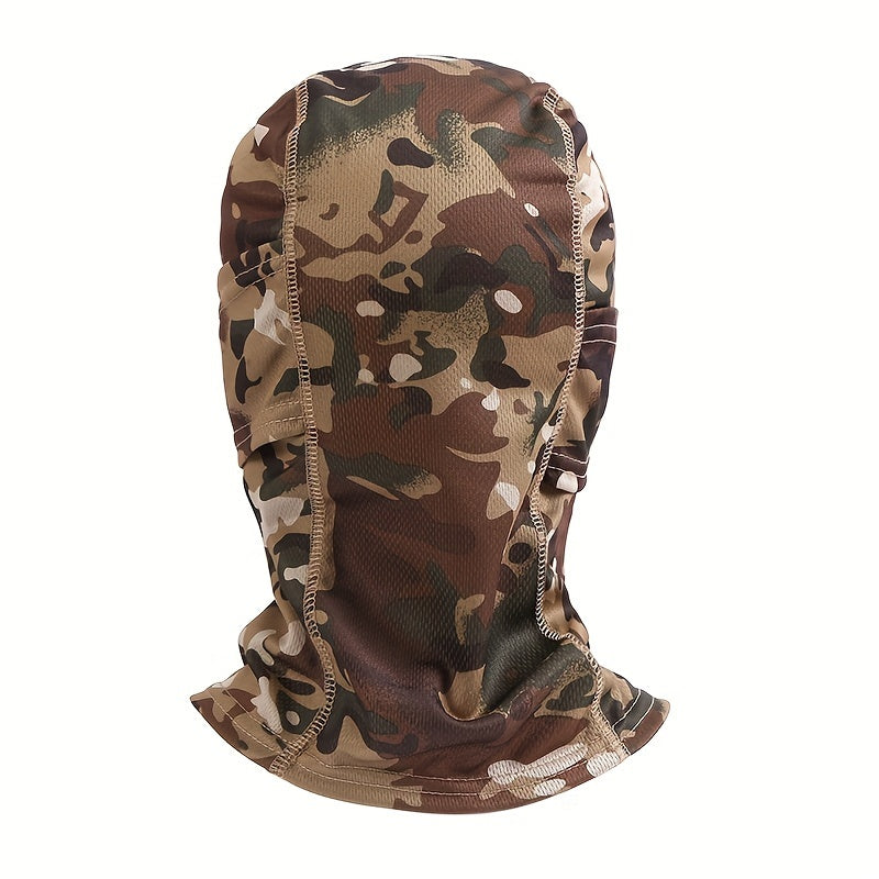 Camouflage Balaclava Full Face Mask Neck Gaiter for Cycling