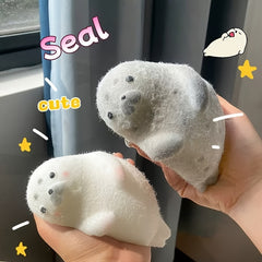 Seal Squeeze Toy Desktop Decoration Holiday Gift Birthday Present