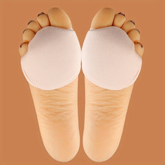 1Pair Front Palm Invisible Five Finger Socks Anti Slip Shock Absorption
