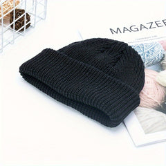 Knitted Beanie Ear Protection Hat Warm Keeping