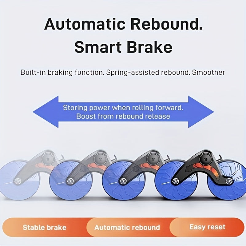 Automatic Rebound Abdominal Wheel Yoga Fitness Roller Wheel