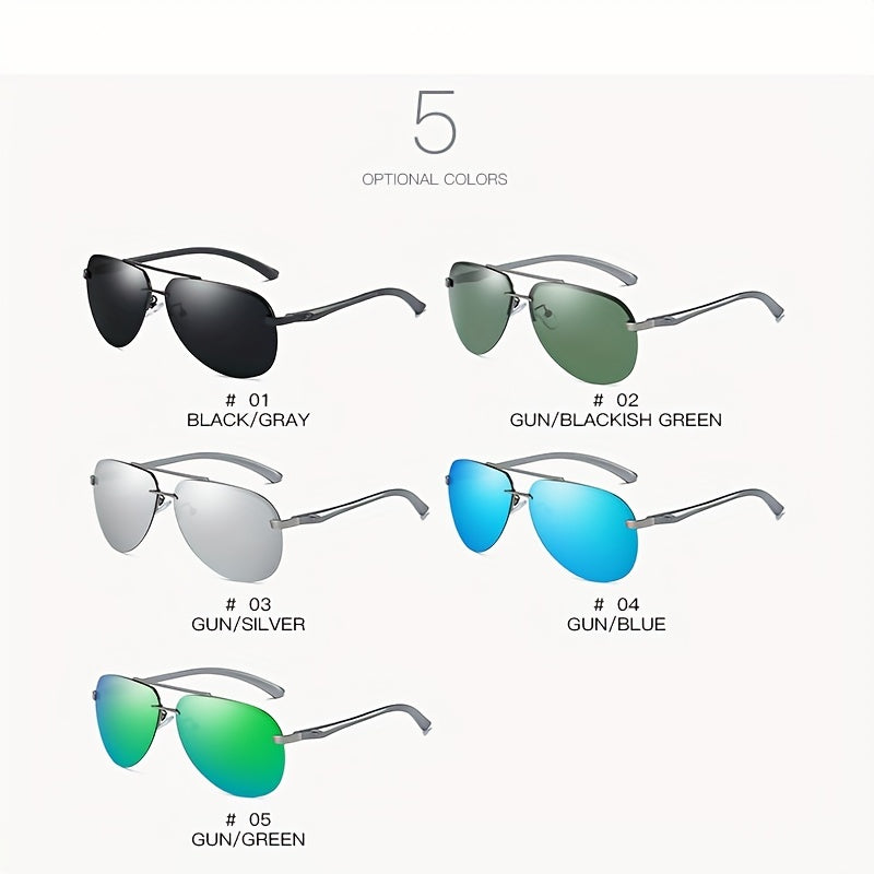 Men Polarized Sunglasses UV400 Sunshade Summer Sunglasses