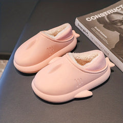 Girls Cartoon Plush House Slippers Anti-Skid Indoor Shoes
