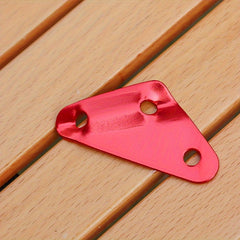 8pcs Aluminum Triangular Buckles for Tent Rope Adjustments