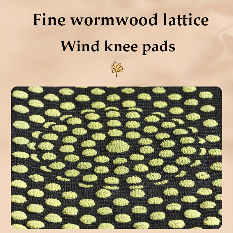 Extended Hook and Loop Fastener Wormwood Knee Pads Anti-collision Winter Sports