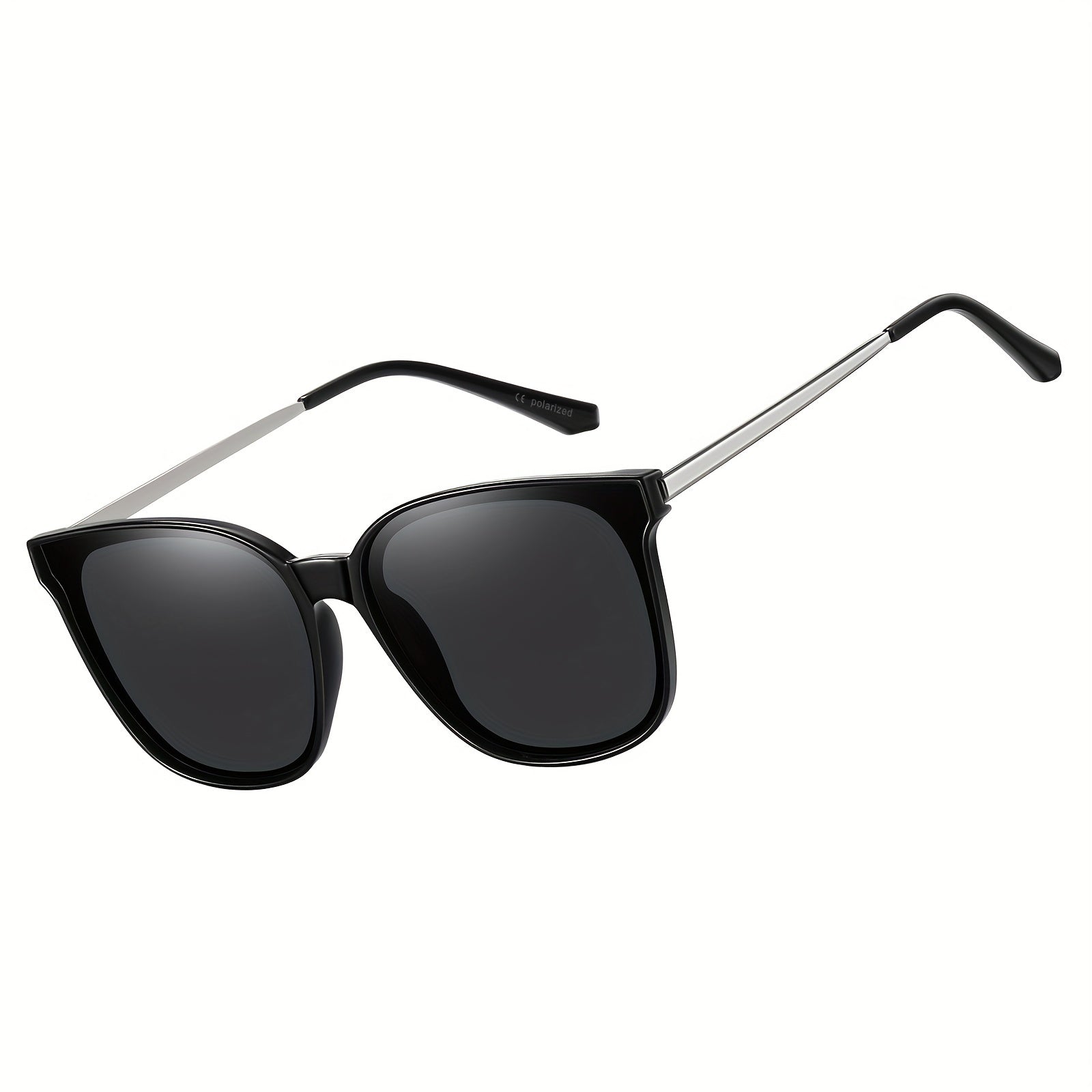 WZERRY Vintage Round Frame Polarized Sunglasses UV400