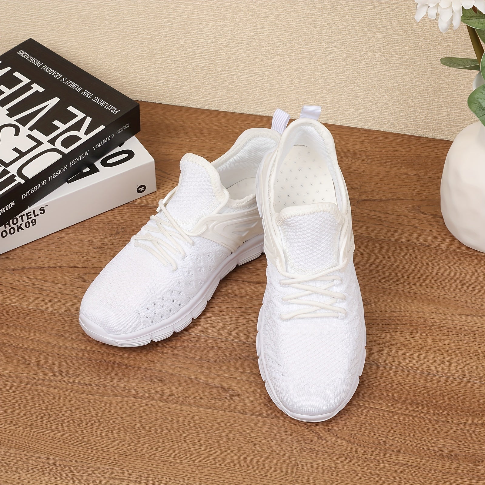 Women's Breathable Slip On Sneakers Lightweight Casual Shoes