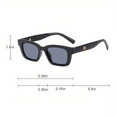 Square Sunglasses Women Small Frame Anti UV Female Glasses