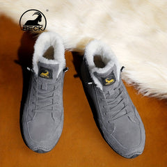 Men's Thermal Winter Shoes Boots Casual Walking Shoes