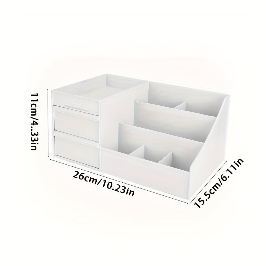 Plastic Drawer Organizer for Cosmetics and Skin Care Products
