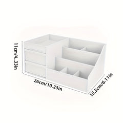 Plastic Drawer Organizer for Cosmetics and Skin Care Products