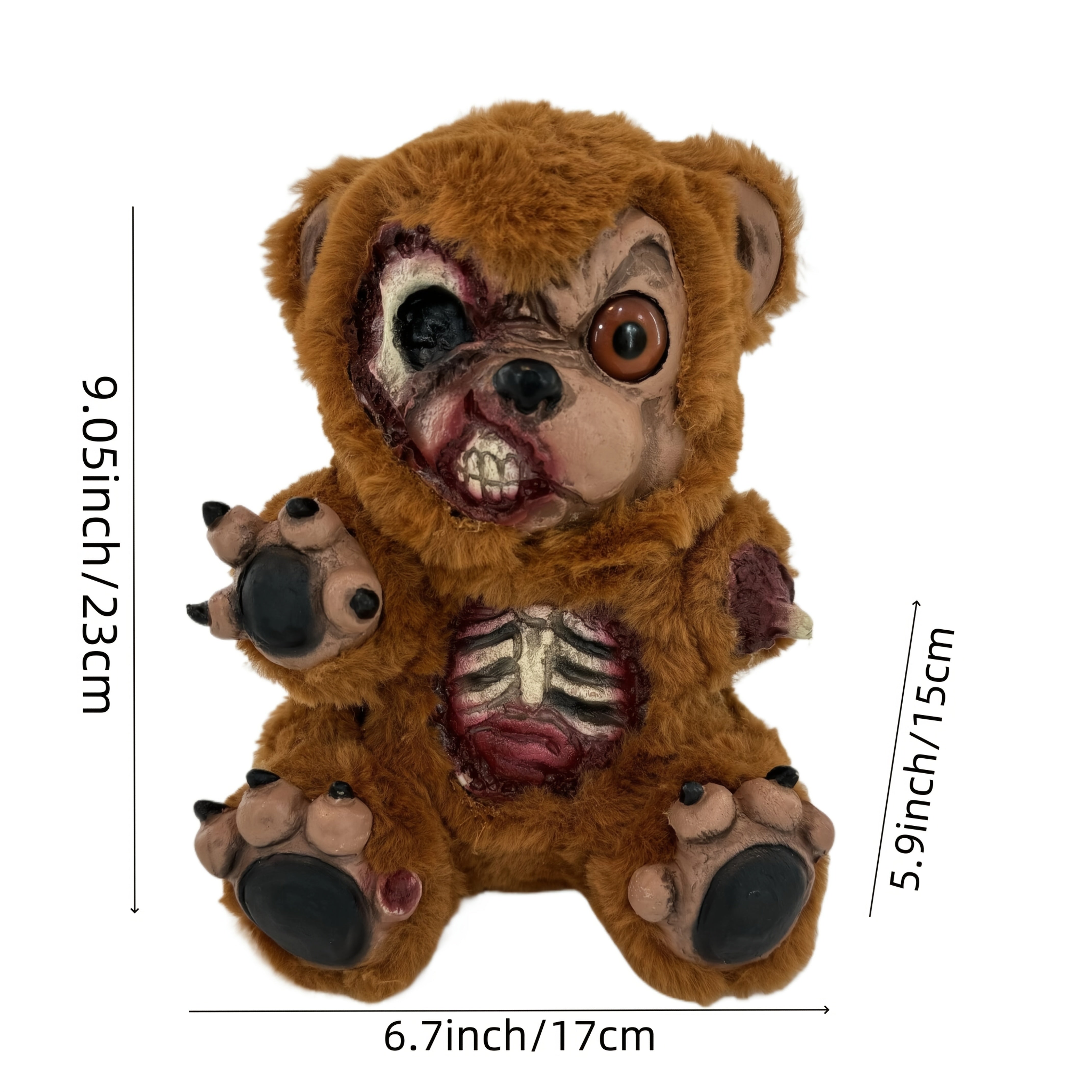 PC Realistic Bloody Animal Prop Halloween Decoration