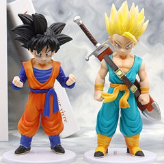 4-Piece 7.87" Animation Model Figure Set, Youth Character Decorations
