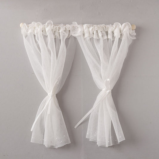 1:12 Mini Food Play Curtain Decoration DIY Furniture Accessory