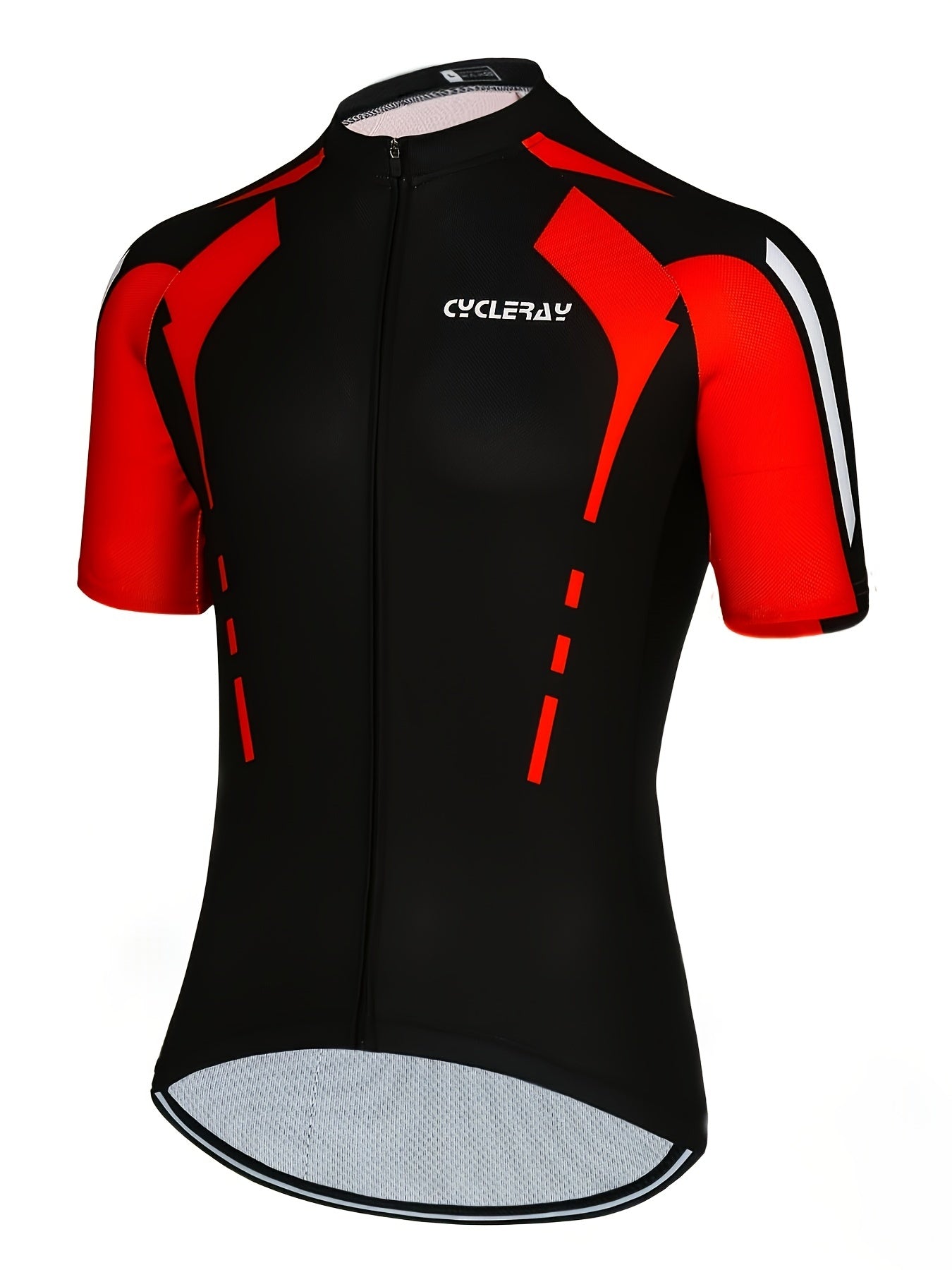 Men's Letter Pattern Cycling Jersey Active Breathable