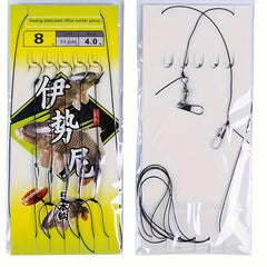 Anti-winding Fishing Line Sabiki Rig with Iseni Hook