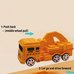 Engineering Car Excavator Toy Model for Kids