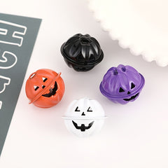 Halloween Funny Pumpkin Bell Pet Keychain DIY Jewelry Accessories Bag Hanger