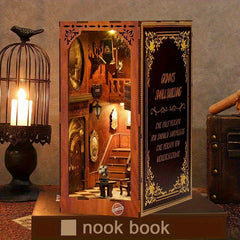 DIY Wooden Puzzle Book Stand - Green's Cabin Home Decoration
