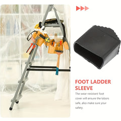 2 4pcs Ladder Non-slip Foot Folding Ladder Leg Cover Non-slip Foot Mat