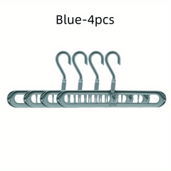 Multifunctional 9 Hole Hanger for Clothing Stores