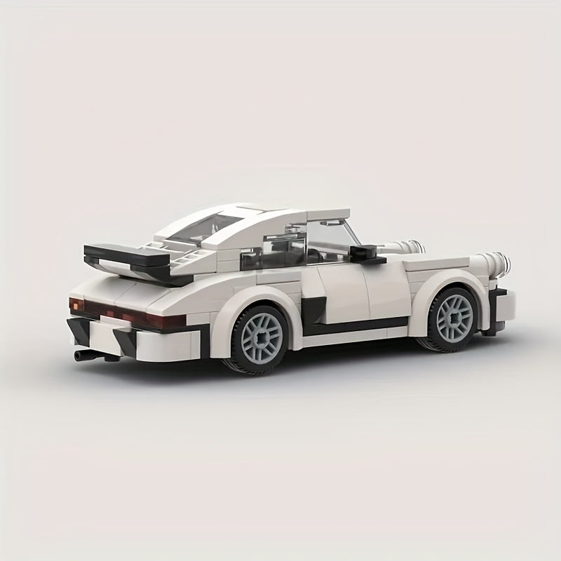 334pcs Retro Sports Car Building Block Set for Home Display and Collectors