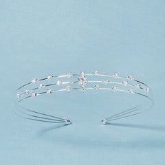 Rhinestone Metal Hairband Headband Party Favor Princess Tiara